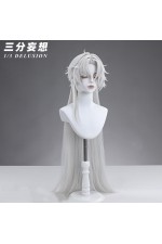 1/3 Delusion Honkai Star Rail Yingxing Grey White Cosplay Wig